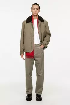 Свободные вельветовые брюки Arket, коричневый