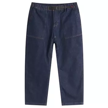 Свободные зауженные брюки из стрейч-денима Gramicci, цвет one wash