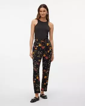 Свободные женские брюки средней посадки Vero Moda, мультиколор