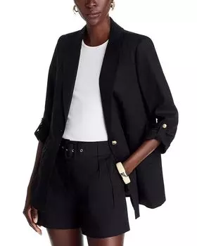 Свободный блейзер - эксклюзив AQUA, черный