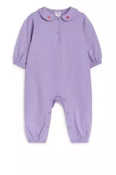 Свободный комбинезон Arket, фиолетовый