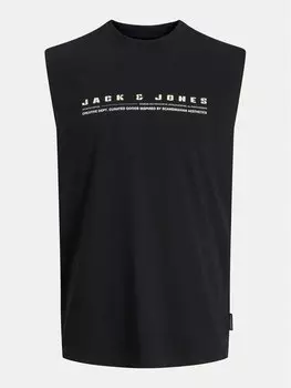 Свободный крой майки Charge 12274740 Jack&Jones, черный
