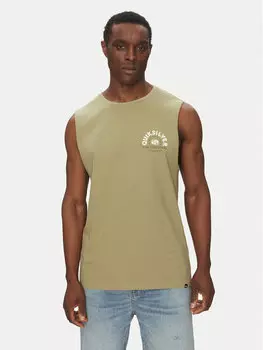 Свободный крой майки EQYZT08029 Quiksilver, зеленый