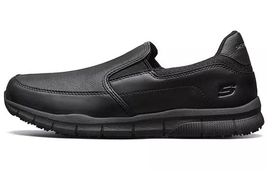 Свободный крой мужской повседневный мужской низкий черный Skechers