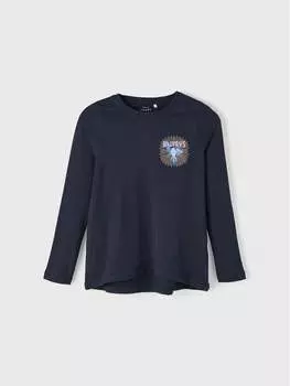 Свободный крой с длинными рукавами Name It, синий
