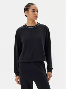 Свободный крой толстовка 7W000142 AF12643 UC001 Ea7 Emporio Armani, черный