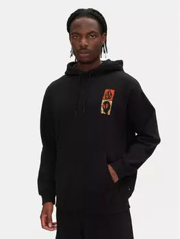 Свободный крой толстовка Gonyvaders A4112508 Volcom, черный