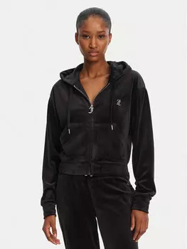Свободный крой толстовка Iccle JCWAS125308 Juicy Couture, черный