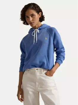 Свободный крой толстовки 211943007018 Polo Ralph Lauren, синий