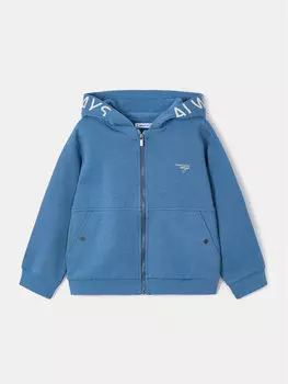 Свободный крой толстовки 3423 Mayoral, синий