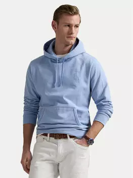 Свободный крой толстовки 710936510008 Polo Ralph Lauren, голубой