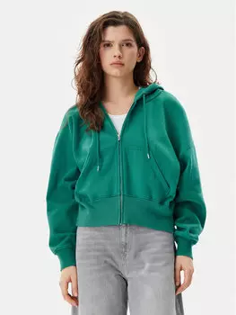 Свободный крой толстовки 714577-06 Gap, зеленый