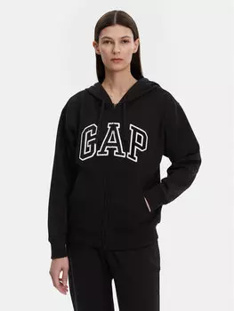Свободный крой толстовки 727433-04 Gap, черный