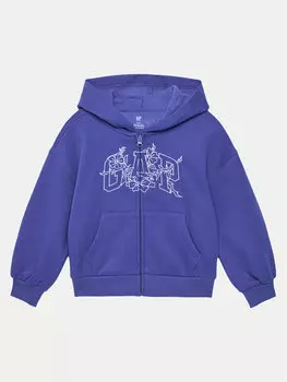 Свободный крой толстовки 741310-02 Gap, синий