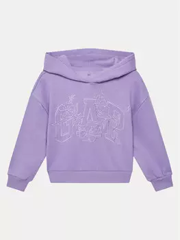 Свободный крой толстовки 741401-02 Gap, фиолетовый