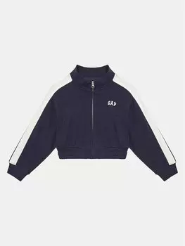 Свободный крой толстовки 745912-00 Gap, синий