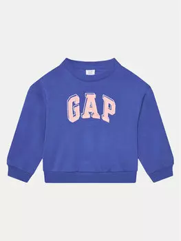 Свободный крой толстовки 746173-01 Gap, синий