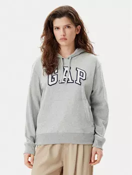 Свободный крой толстовки 870537-00 Gap, серый