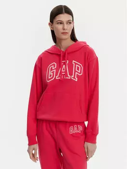 Свободный крой толстовки 870537-08 Gap, розовый