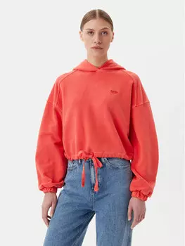 Свободный крой толстовки DW0DW20314 Tommy Jeans, оранжевый