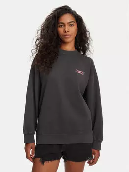 Свободный крой толстовки ERJFT04997 Roxy, черный