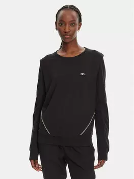 Свободный крой толстовки TA5039 JS182 Liu Jo Sport, черный