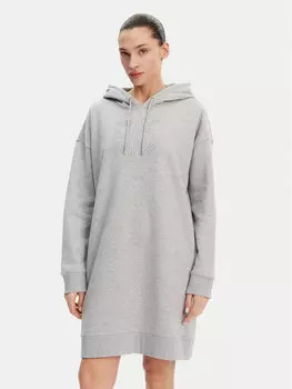 Свободный крой трикотажное платье DP5D4884 Dkny, серый