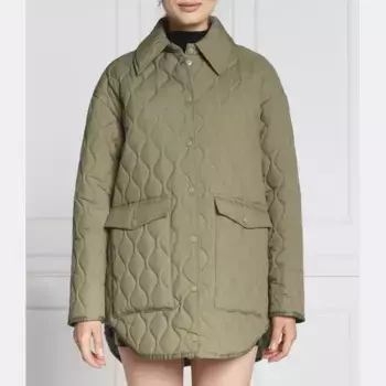 Свободный пиджак Patrizia Pepe, зеленый