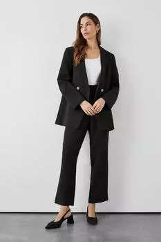 Свободный пиджак с двумя пуговицами Debenhams, черный