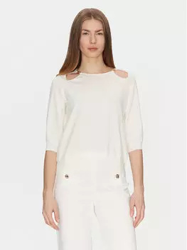 Свободный свитер 251TP3490 Twinset, экрю