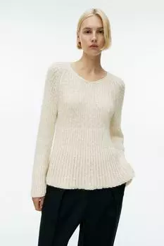 Свободный свитер Arket, бежевый