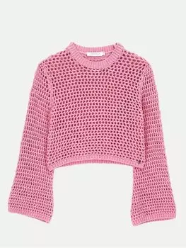 Свободный свитер DFPF5094YF Original Marines, розовый