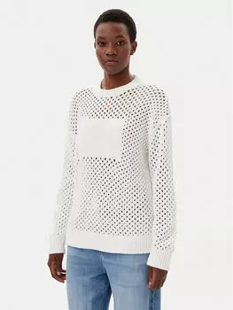 Свободный свитер DW0DW20262 Tommy Jeans, экрю