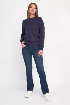 Свободный свитер с заниженными рукавами Kvl By Kenvelo, синий