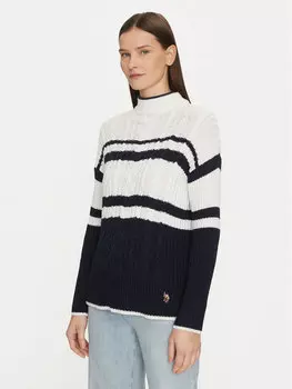 Свободный свитер WUP1099 U.S. Polo Assn., синий