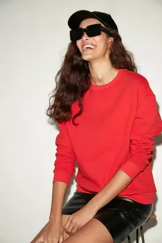 Свободный свитшот оверсайз Susana GRIMELANGE, красный