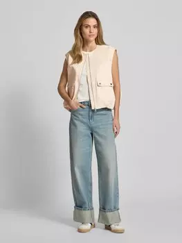 Свободный твиловый жилет s.Oliver RED LABEL, бежевый