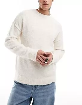 Свободный вязаный легкий джемпер с текстурой камня - STONE ASOS DESIGN