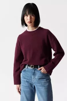 Свободный вязаный свитер & Other Stories, красный