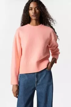 Свободный вязаный свитер & Other Stories, оранжевый