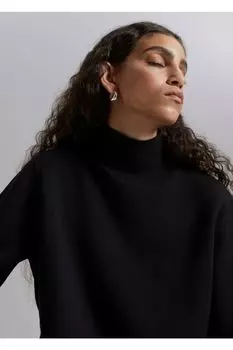 Свободный вязаный свитер с водолазкой & Other Stories