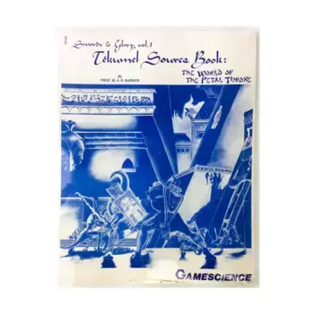 Swords & Glory Vol. #1 - Tekumel Source Book World of the Petal Throne, Empire of the Petal Throne (Gamescience), мягкая обложка