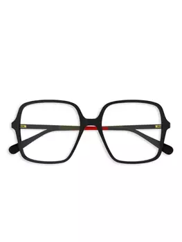 Связанные очки G Gucci Eyewear, черный