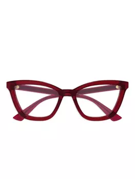Связанные очки G Gucci Eyewear, красный