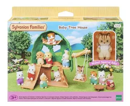 Sylvanian Families, коллекционные фигурки, дошкольный набор «Дом на дереве»
