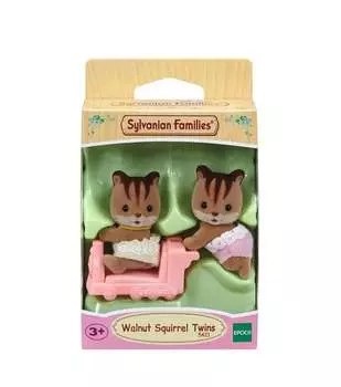 Sylvanian Families, коллекционные фигурки, набор близнецов-белочек