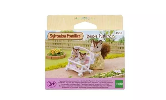 Sylvanian Families, коллекционные фигурки, набор для двойной коляски