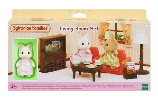 Sylvanian Families, коллекционные фигурки, набор для гостиной с фигуркой