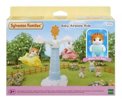 Sylvanian Families, Коллекционные фигурки, Набор каруселей для дошкольников