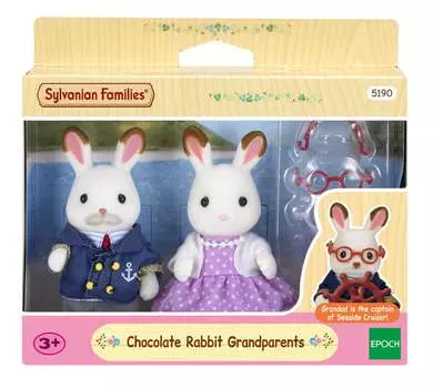 Sylvanian Families, коллекционные фигурки, набор «Кролики, бабушка и дедушка»